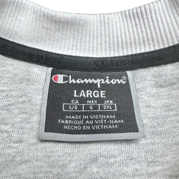 Champion | Men | White Super Fleece 2.0 Behind The Label Sweatshirt | Large - Picture 7 of 14
